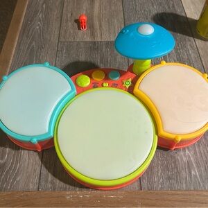 B. toys Little Beats Toy Drum Set